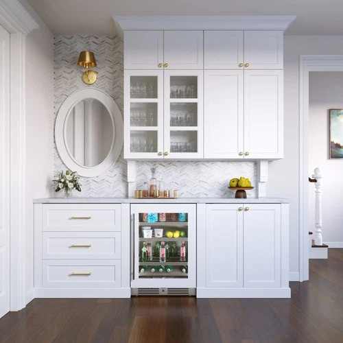 Landmark L3124UI1BGRH 24"W 154 Can Capacity Beverage Cooler - Panel Ready - Picture 2 of 12