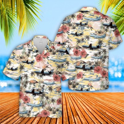 McDonnell Douglas KC 10 Extender Hawaiian Shirt