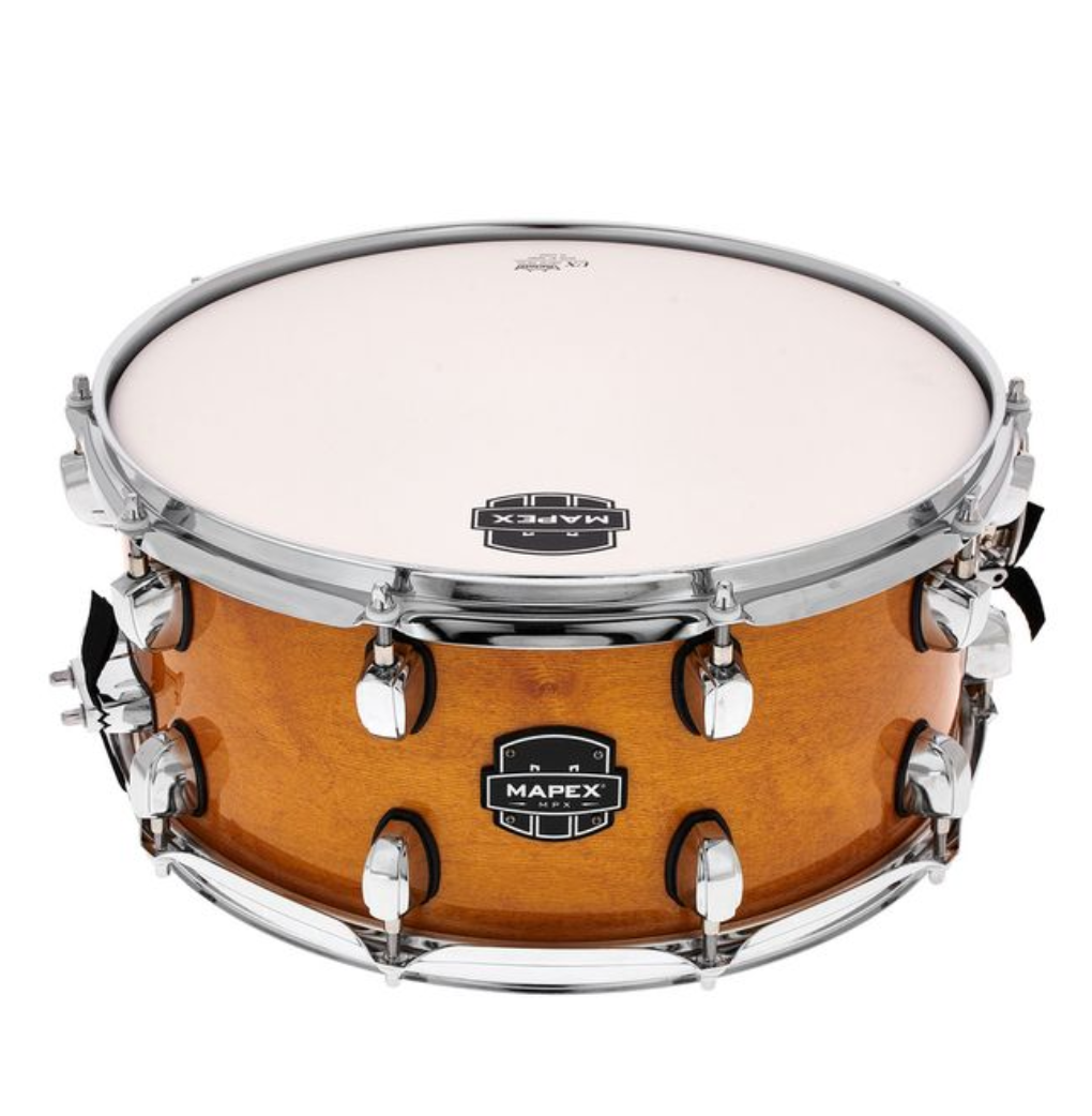 Mapex 14"" x 6.5"" MPX Glossy Natural Maple Snare Drum MPNMP4650CNL