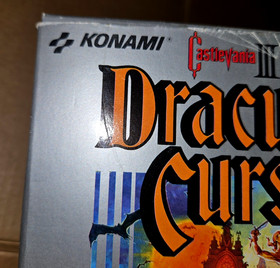 NES Castlevania III 3 Dracula's Curse CIB Complete Nintendo Entertainment System