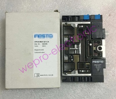 New One Festo CPV18-M1H-5JS-1/4 163191 Solenoid Valve Free Shipping