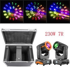 230W LED 7R Prism Stage Lights DMX Beam Moving Head Light DJ Disco Party w/Case