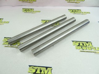 3PCS (5LBS) OF NITRONIC 60 STAINLESS STEEL ROUND STOCK 7/8" X 10"