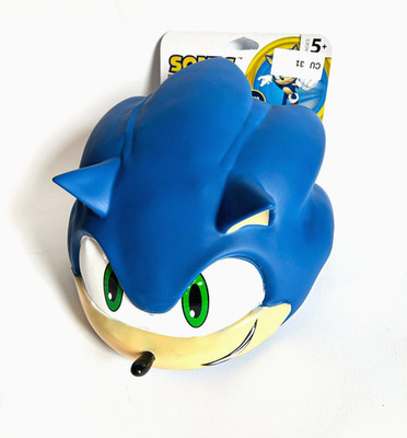 RARE Sonic the Hedgehog 3D Helmet for Kids 5+ Adjustable Fit NEW Certified Safe