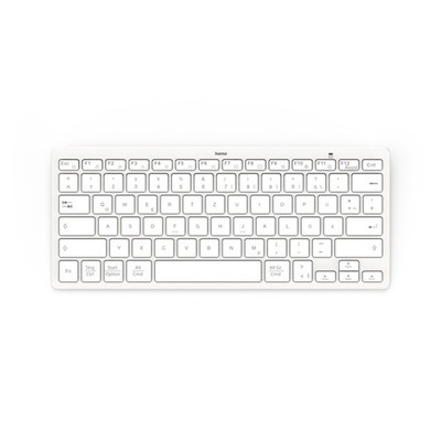 Hama Mini Bluetooth Tastatur WS QWERTZ kabellos Wireless 10m für PC Tablet Handy