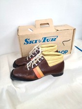 Rare Vintage 1960's SKI-TUR cross Country Womans 7 boots W/box AWESOME