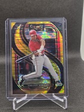 2025 Panini Select Baseball Yohandy Morales Gold Pulsar 10/10 #166