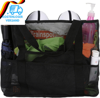 Strandtasche Xxl Familie Badetasche Groß Strandtasche Mit ReißVerschluss Mesh Be