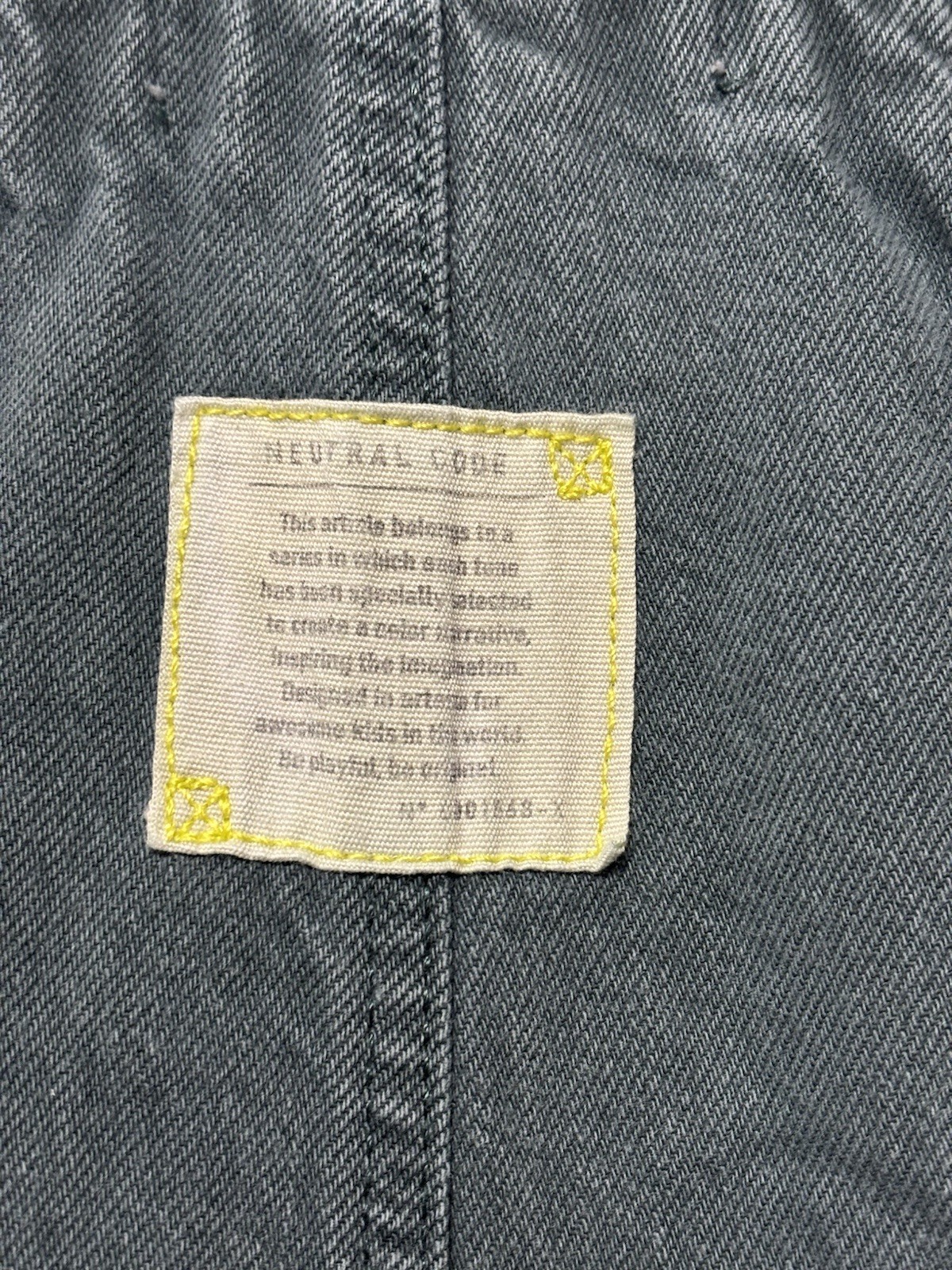 Zara Kids Olive Green Denim Overalls Size 2-3 Years image 10