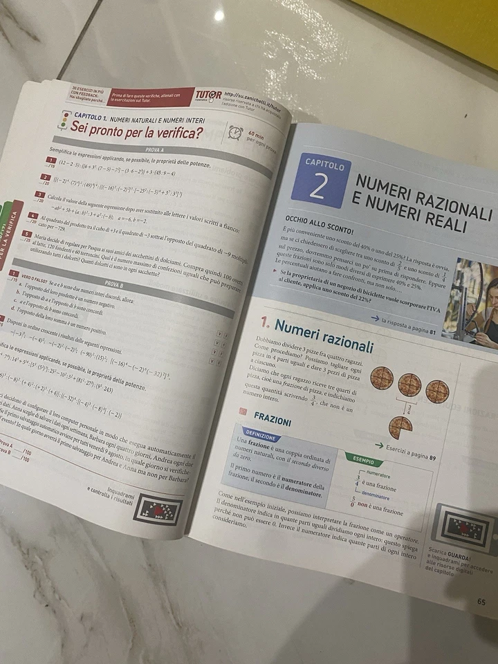 Matematica multimediale.verde 1 ISBN 9788808757173 - Zanichelli - Immagine 3 di 3