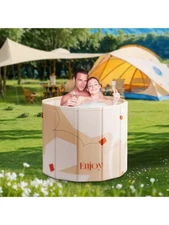 Portable Bathtub For Adults Foldable Non-Inflatable Home Outdoors Gyms
