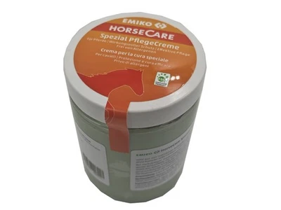 EMIKO HANDELSGESELLSCHAFT MBH Emiko HorseCare Spezial Pflegecreme 300ml Tiegel für Pferde m. Heilkreide u. EM