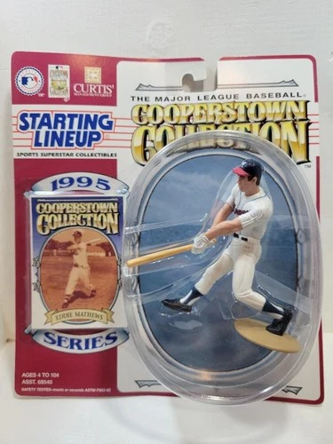 1995 STARTING LINEUP KENNER NIP COOPERSTOWN EDDIE MATHEWS MILWAUKEE BRAVES