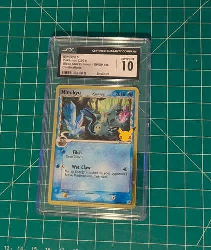 Mimikyu (Delta Species) SWSH136 SWSH: Sword & Shield Promo Cards Holo CGC 10