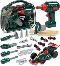 Kids Tool Set with Electric Drill  Take Apart Race Car, Construction Toys for B