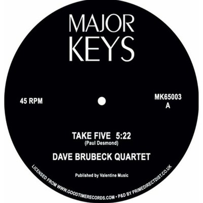 The Dave Brubeck Quartet - Take Five (Vinyl 12'' - 2023 - UK - Original)