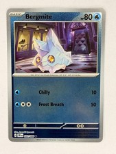 POKEMON BERGMITE CHAOS RISING 023/086 REVERSE HOLO COMMON NM A52964 FREE S&H