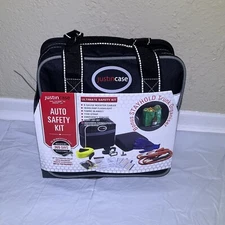 Justin Case Deluxe Automotive Safety Kit Black #104100 Auto