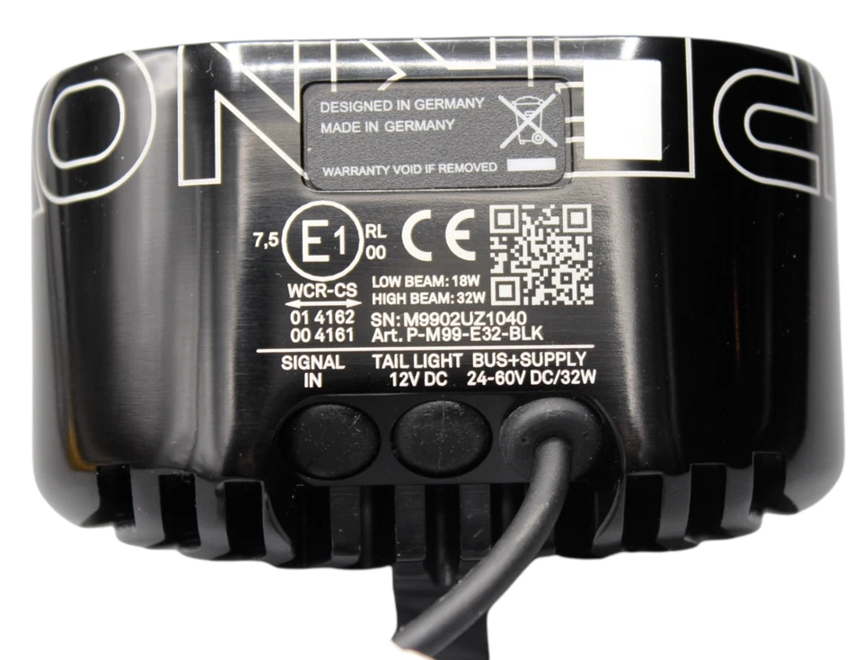 SUPERNOVA M99 PRO Flyer Fit Headlight 1600 Lum e-45 LED E-Bike Light - New - image 3 of 4