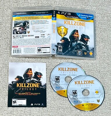 Killzone Trilogy Collection - Complete PlayStation 3 PS3 Game CIB