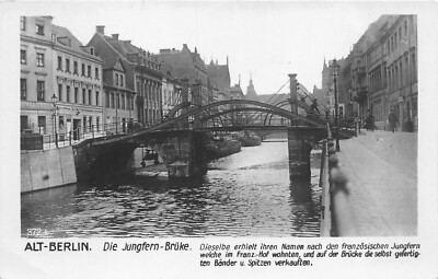 # B2115     BERLIN,  GERMANY     POSTCARD,      DIE  JUNGFERN  BRUKE