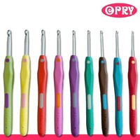 Opry HäKelnadel Set Softgriff 2.00-6.00 Mm HäKeln Amigurumi Wolle 9 StüCk