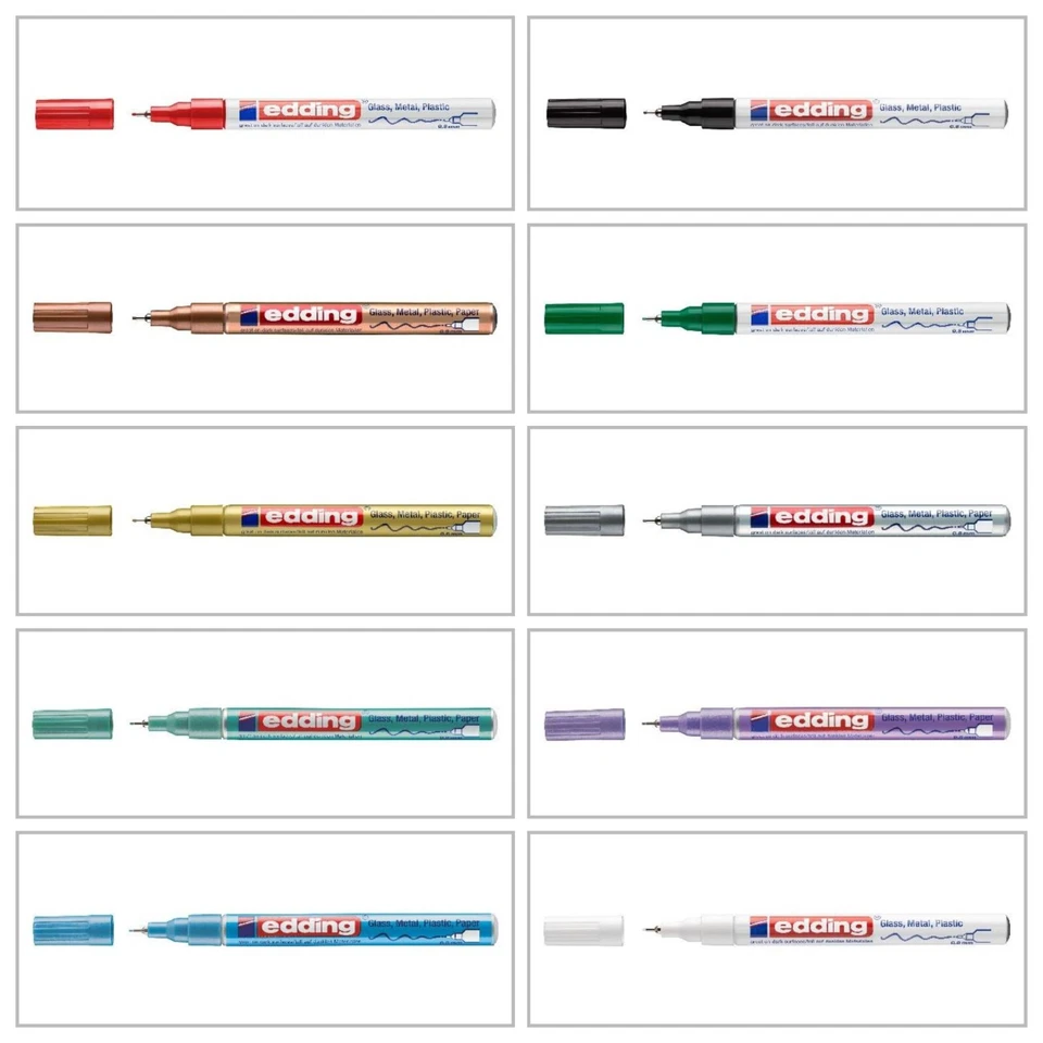 EDDING Glanz-Lackmarker Creative 780 0,8 mm Alle Farben