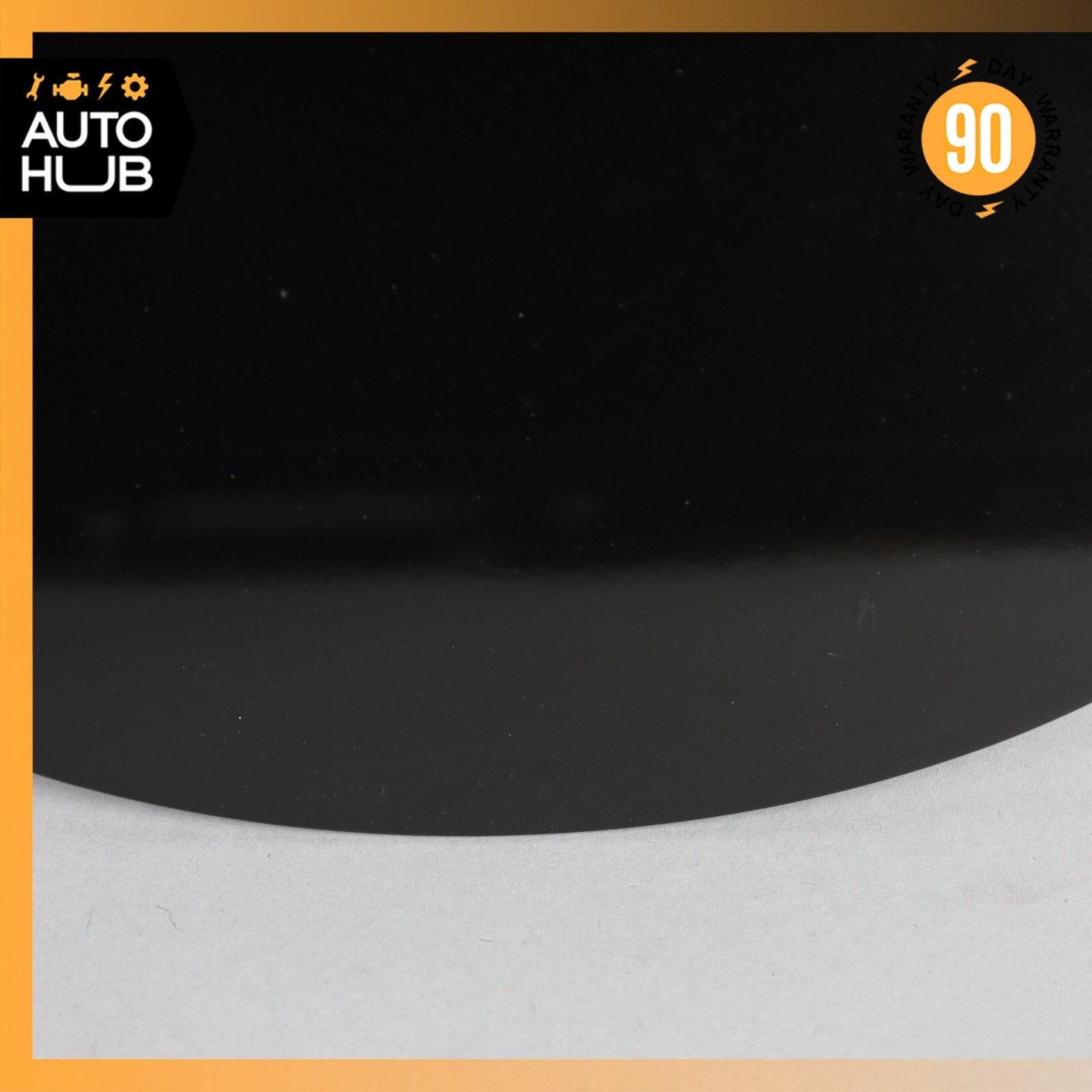 17-20 Maserati Levante S M161 Fuel Gas Tank Lid Door Cover Black OEM 26k