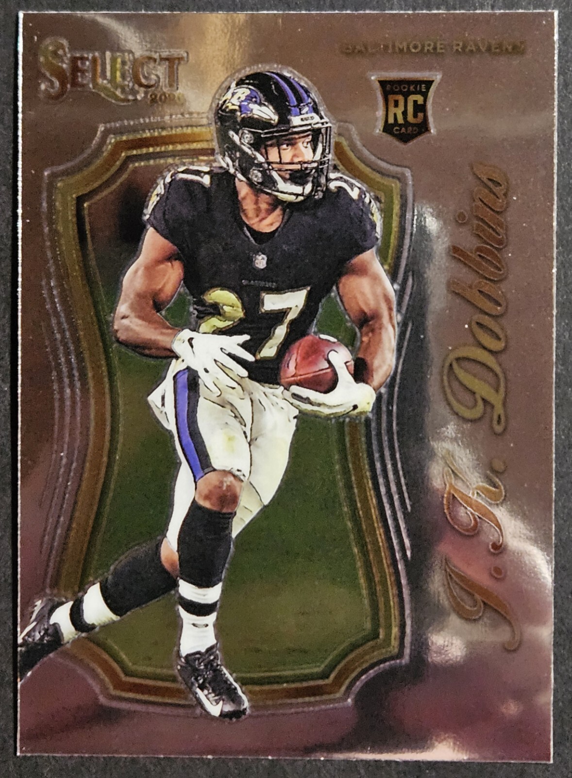 2020 Panini Select Certified Edition J.K. Dobbins Rookie RC Ohio State Buckeyes