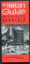 1965 Hawaii Traveler's Guide Honolulu travel booklet brochure info