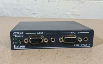 Extron Versa Tools VSW 2VGA A Stereo Audio Switcher *Gently Used*