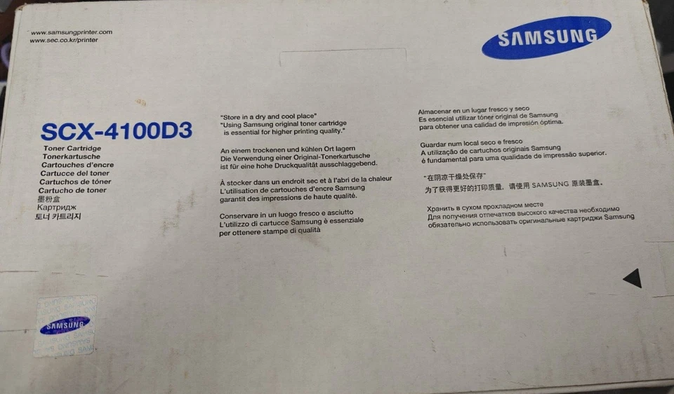 New Sealed Original Samsung SCX 4100D3 Toner Cartridge - Image 2 of 4