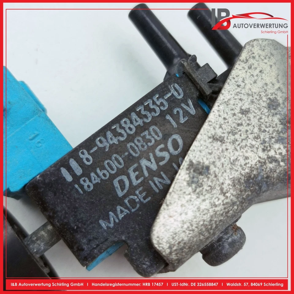 OPEL VECTRA C CARAVAN 3.0 V6 CDTI Ventilteller Vakuum 184600-0830 DENSO - Bild 3 von 3