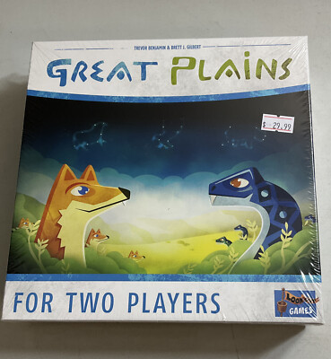 #ad Great Plains Board Game 2 Players New Sealed $13.38