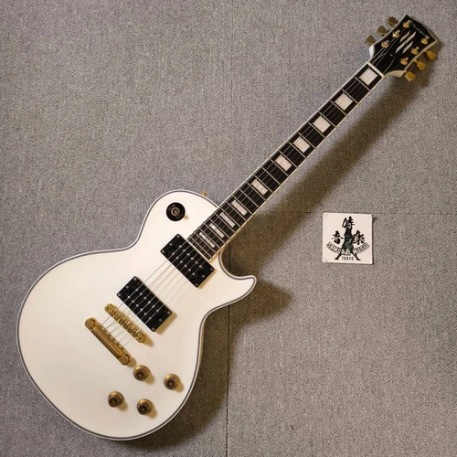 Edwards By ESP Les Paul Custom Type E-LPC Electric Guitar White Made In Japan #4