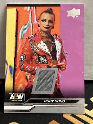 2024 UPPER DECK AEW AEW MAT Relic Patch 12 Ruby Soho SP Memorabilia Variant