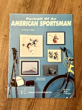 Vintage 1990 Portrait of An AMERICAN SPORTSMAN Cross Stitch Pattern Book #118