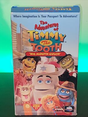 Adventures Of Timmy The Tooth The Big Mouth Gulch Vhs 1996 