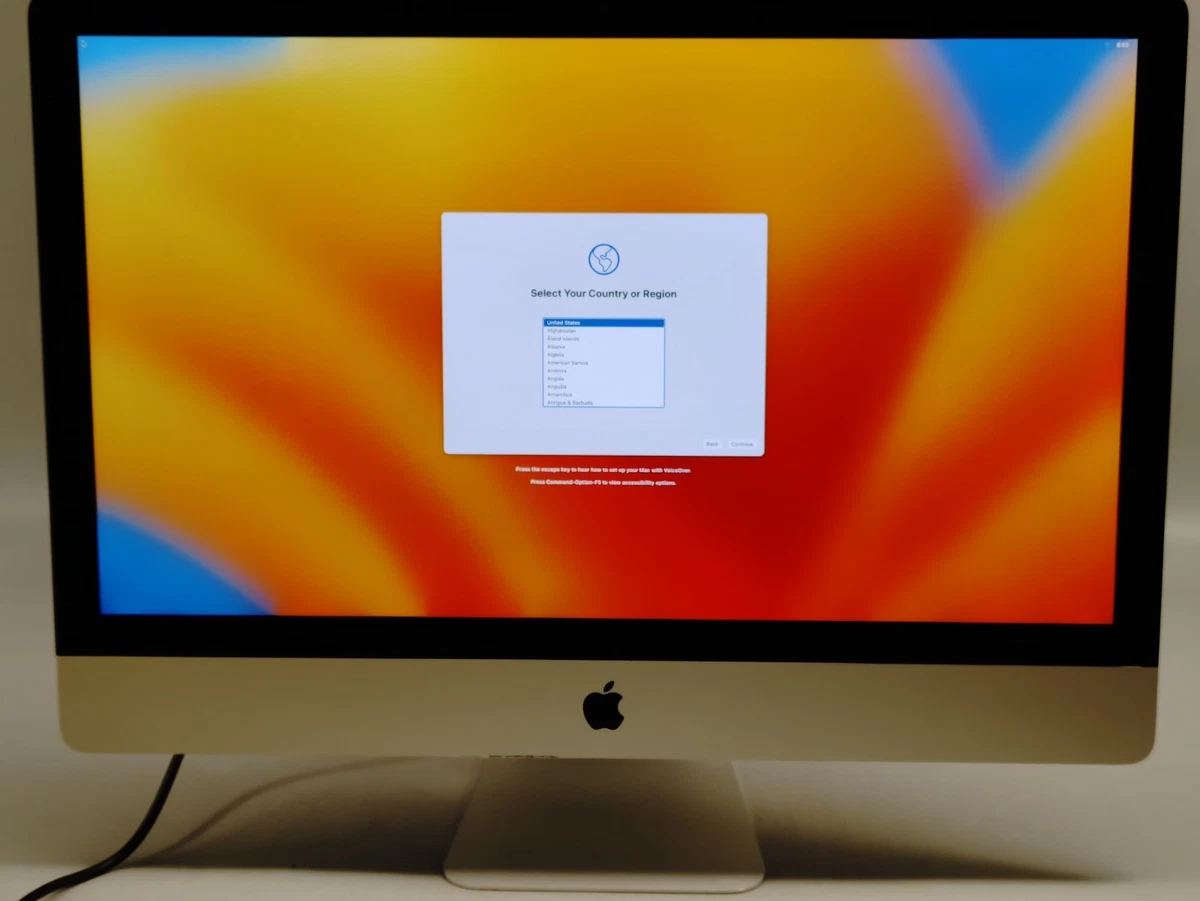 Apple iMac Intel Core i5 7th Gen. 2017 Release Year Apple Desktops