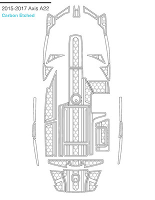 2015 AXIS A22 DuraEVA Boat Flooring