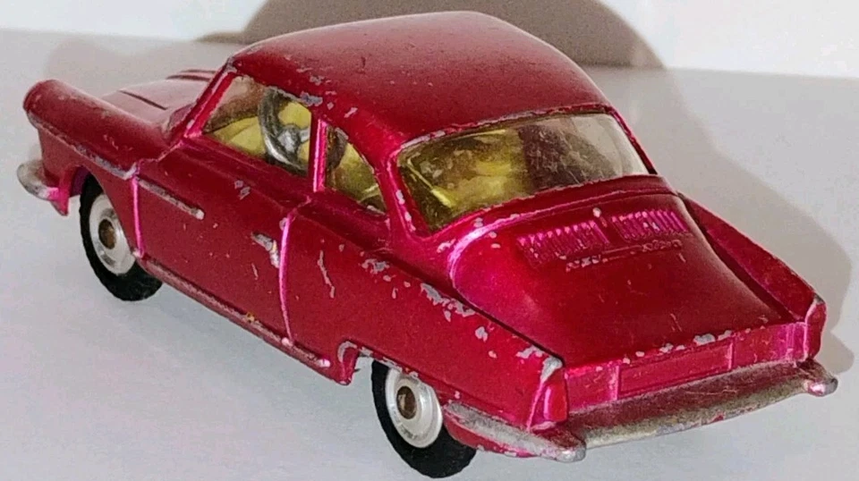 Vintage Corgi Toys NSU Sport-Prinz Mulberry Purple Great Britain 1962 Car Toy (C - Image 4 of 4