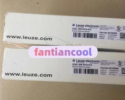 New  Leuze ODSL 96B M/C6-S12 50109290 Flowmeter