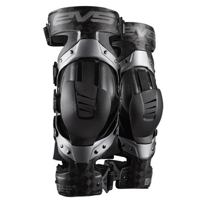 EVS AXISP-GRY-LP Axis Pro Knee Brace Pair Black/Grey - Large