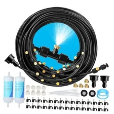 100FT Mister for Outside Patio Misting Cooling System, 100FT (30M) Misting 