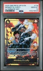 2025 One Piece OP10 EN Monkey D Luffy Alternate Art #118 PSA 10 GEM MINT
