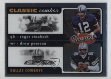 2022 Panini Classics Classic Combos Drew Pearson Roger Staubach #CC-6 HOF 1c0s