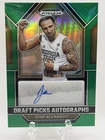 2023 Prizm Draft Picks Draft Picks Auto Jose Alvarado Green Prizm #DPA-JAV