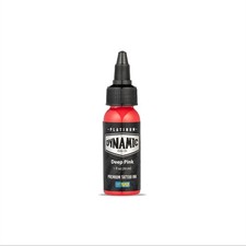 Dynamic Color Platinum Deep Pink Tattoo Ink, Made in Spain, 1 oz