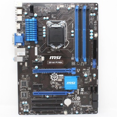 MSI Z87-G41 PC Mate MS-7850 Ver.1.2 Intel Z87 ATX Mainboard Sockel 1150 (#3236)