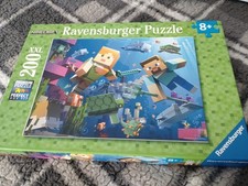 Minecraft Ravensburger Puzzle 200 teile xxl